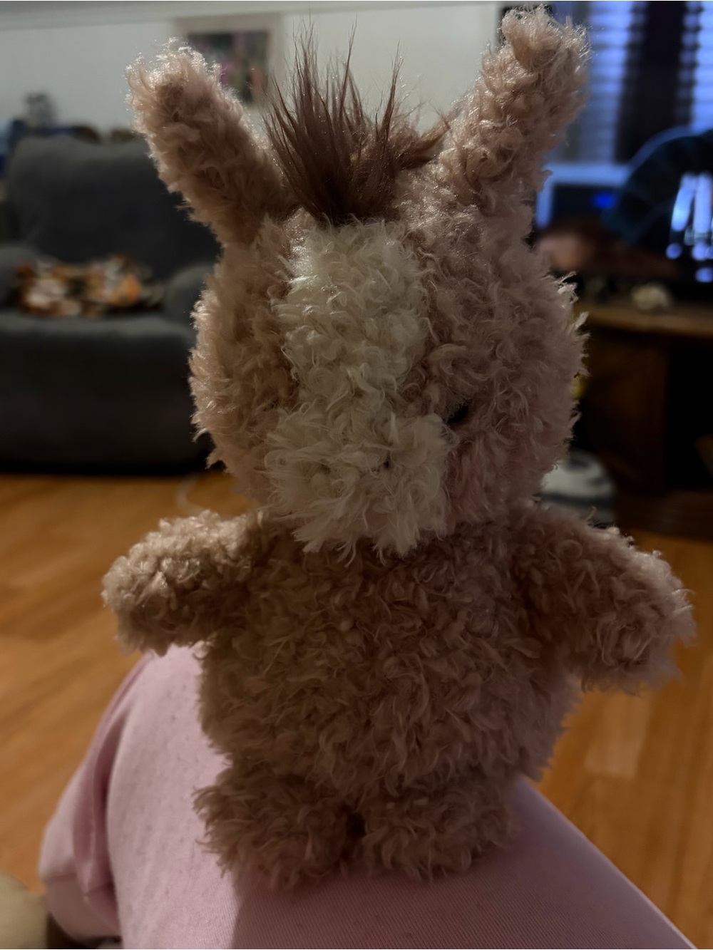 Jellycat Plush Bunny in Cream and Brown